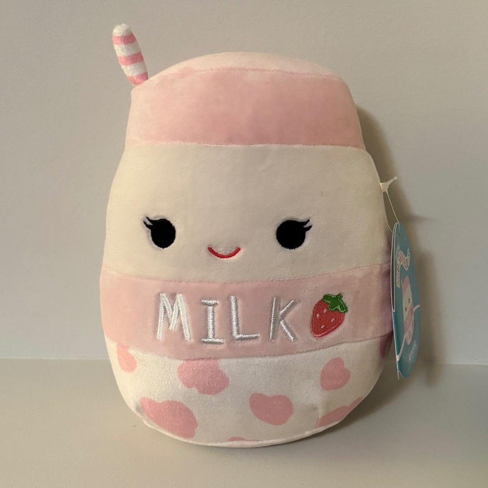 NWT Amelie the Strawberry Milk Squishmallow